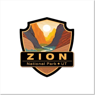 Zion National Park Posters and Art